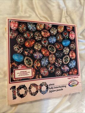 Ceaco 1000-Piece Eggs-Theme Jigsaw Puzzle - Multicolor
